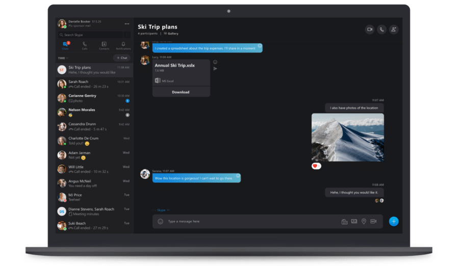 Skype Redesign 2018 2