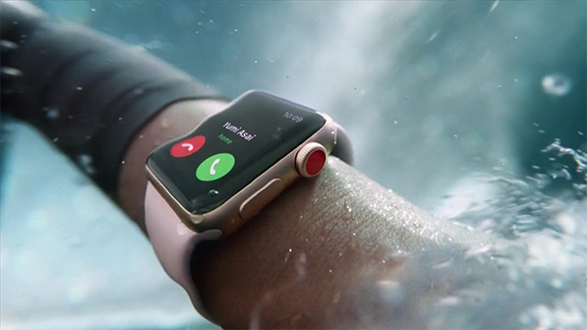 is the series 1 apple watch water resistant