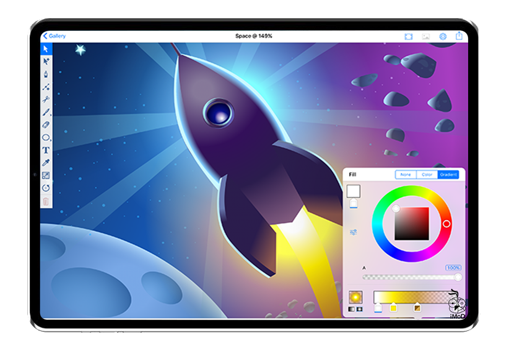 5 แอปทำกราฟิก (Graphic) แนะนำสำหรับสาย Vector ใน iPad และ iPad Pro