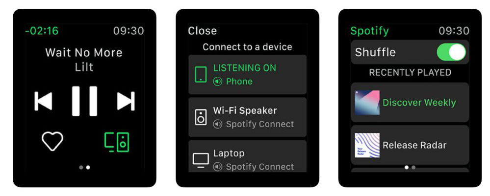 Spotify Release For Apple Watch 2