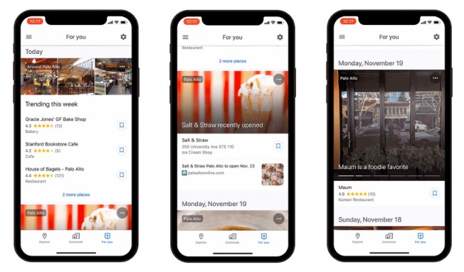 Google Maps Update For You Tab 1