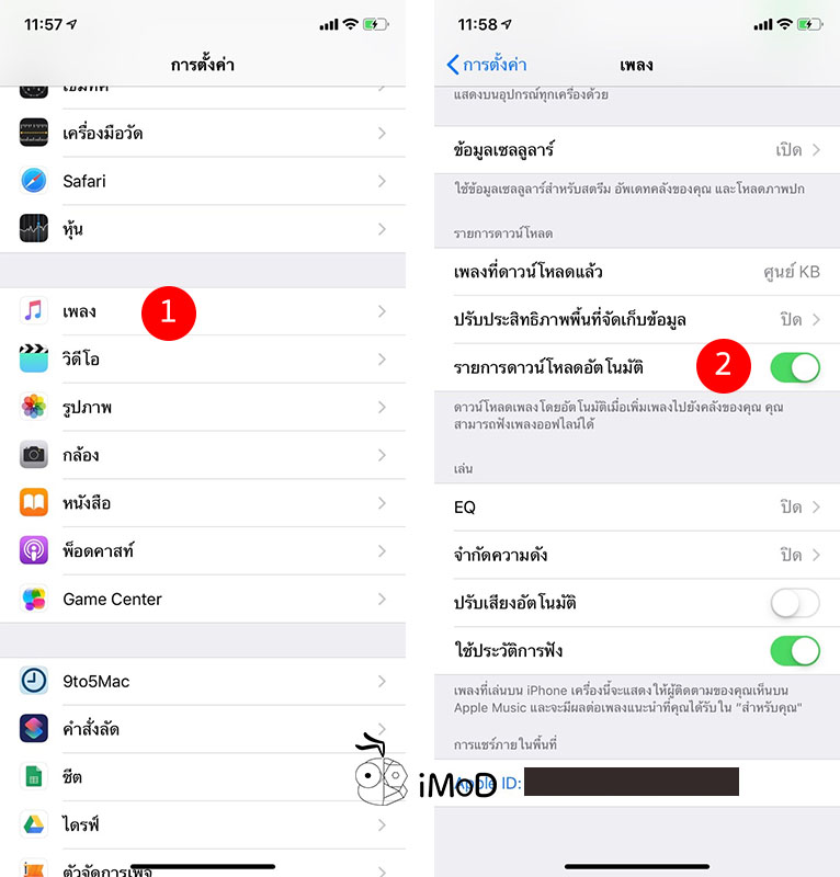 How To Set Automatic Downloads Music Apple Music 1