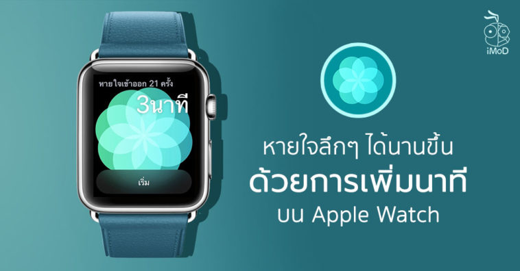 How To Set Breath Minute Apple Watch