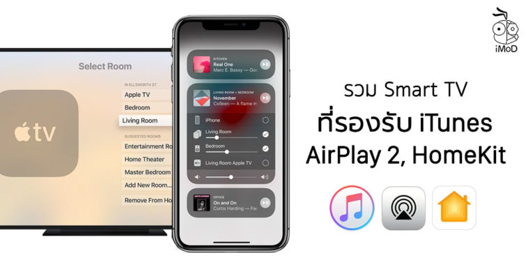 Smart Tv Brand Suppor Itunest Airplay 2 And Apple Homekit