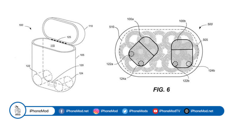 Airpods Case Wireless Charging Airpower Pantent