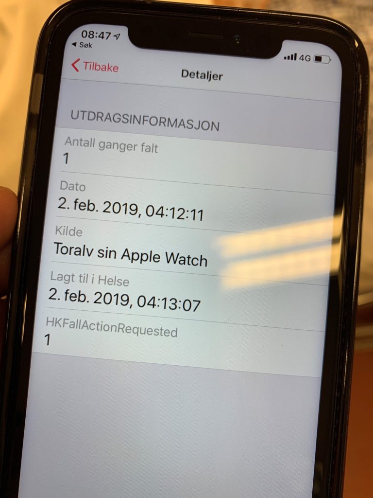 Fall Detection Apple Watch Series 4 Save Norway Man Life 2