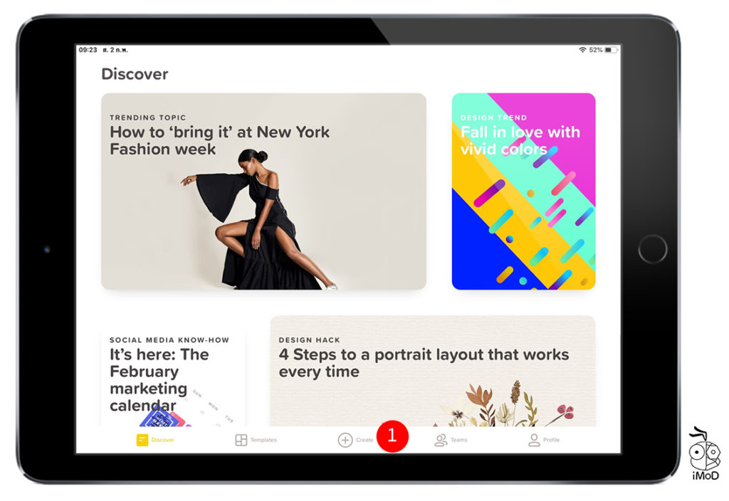 How To Create Poster By Over App Ipad 1