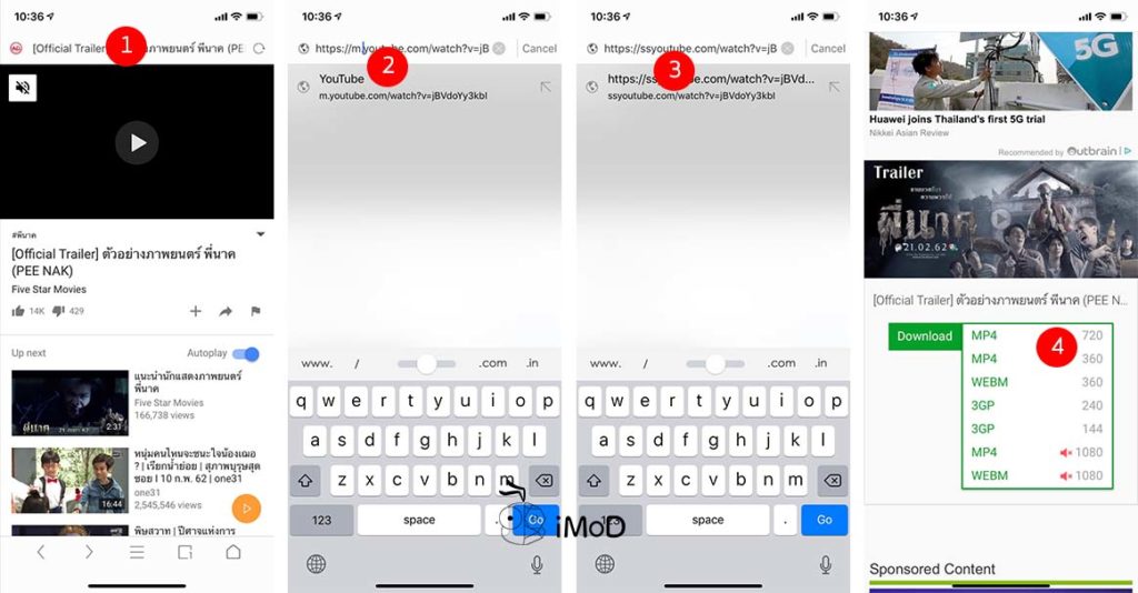How To Download Youtube Vidio Iphone By Uc Browser 7