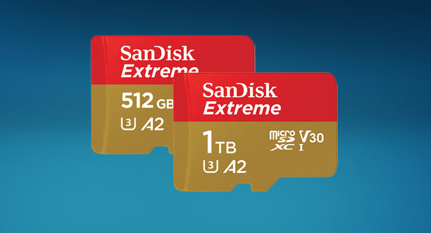 Wd Unveils 1tb Sandisk Extreme Microsd Card Img 1