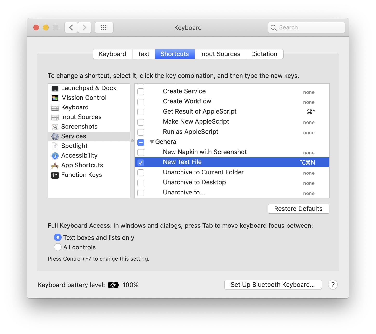 New Text File Macos 11
