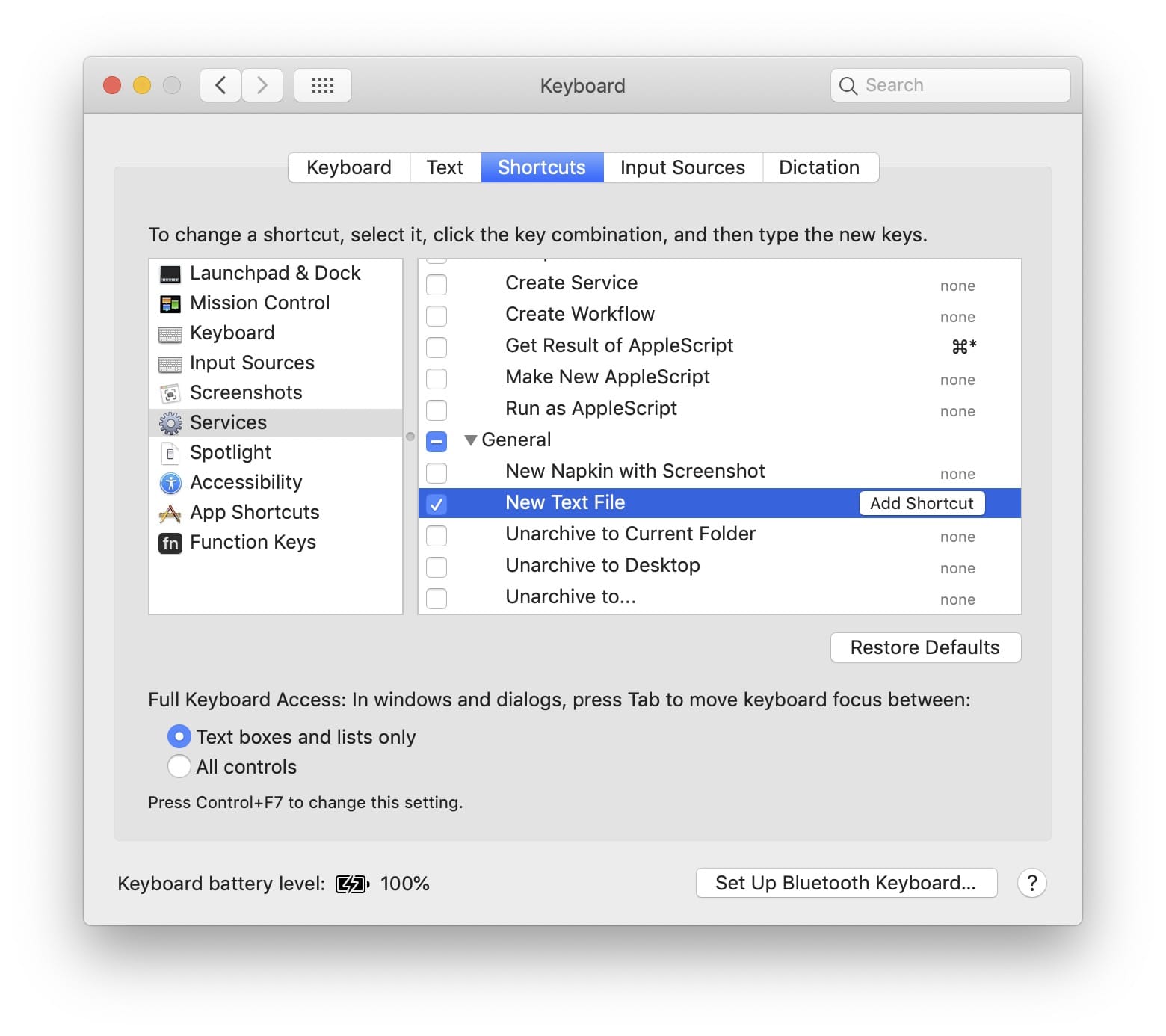 New Text File Macos 3