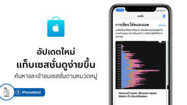 Apple Store Update New Session Tab