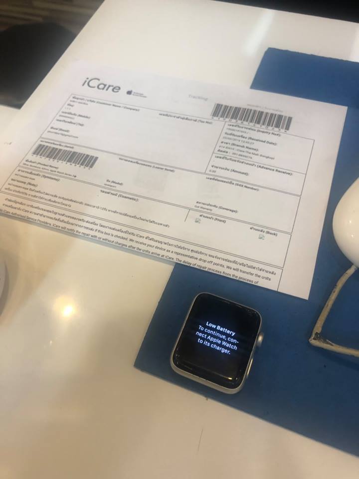 Apple Watch Series 2 Swollen Battery Thai Woment 5