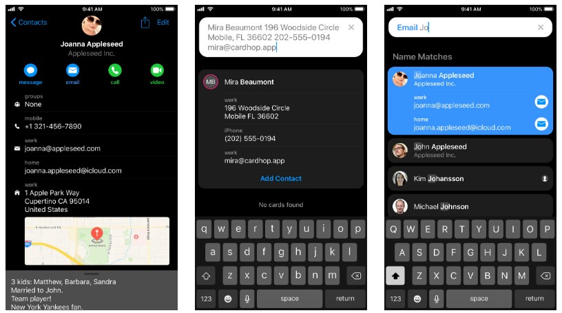 Cardhop New App Ios Contact Management 1