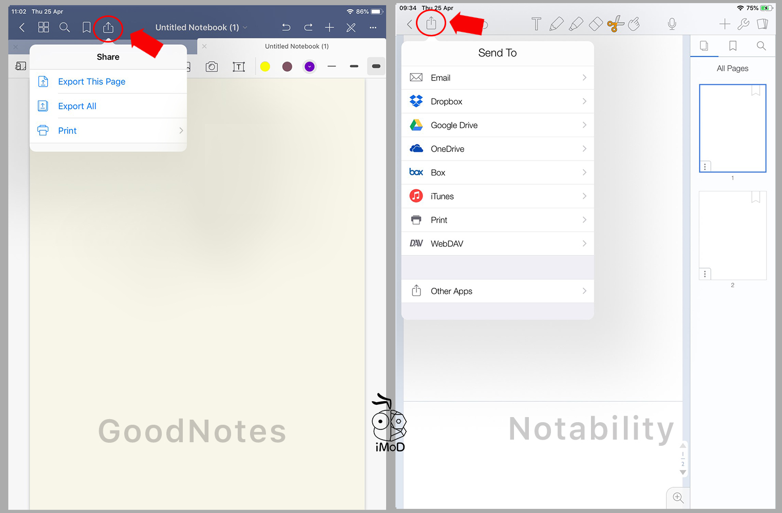 goodnotes 5 or notability