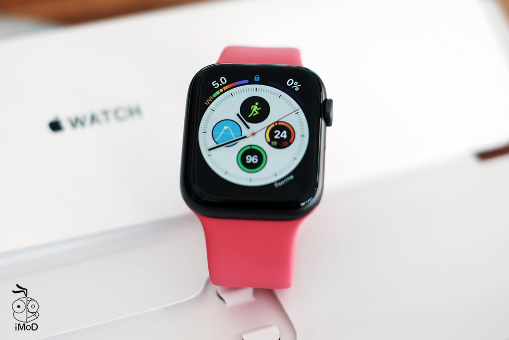 apple sport band hibiscus