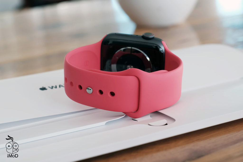 apple sport band hibiscus