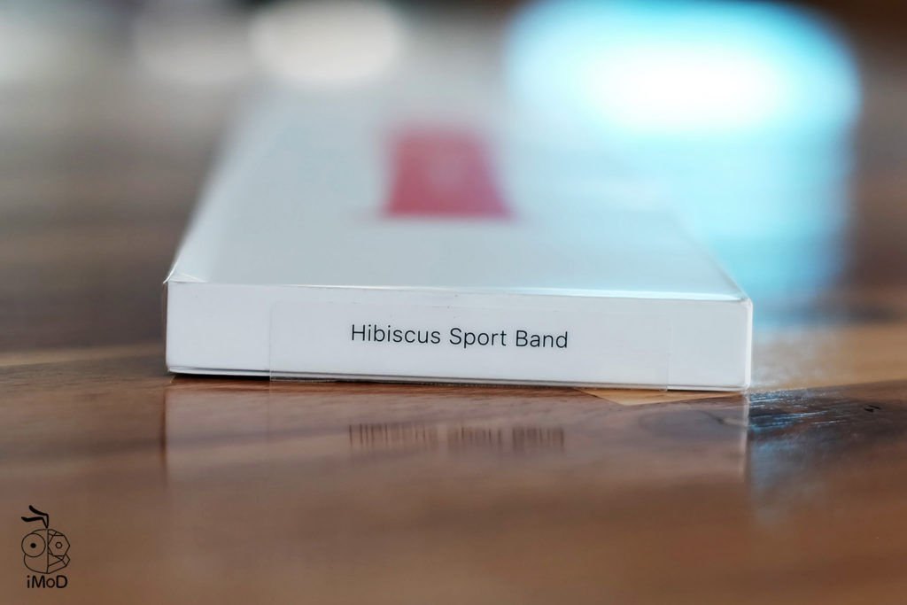 apple sport band hibiscus