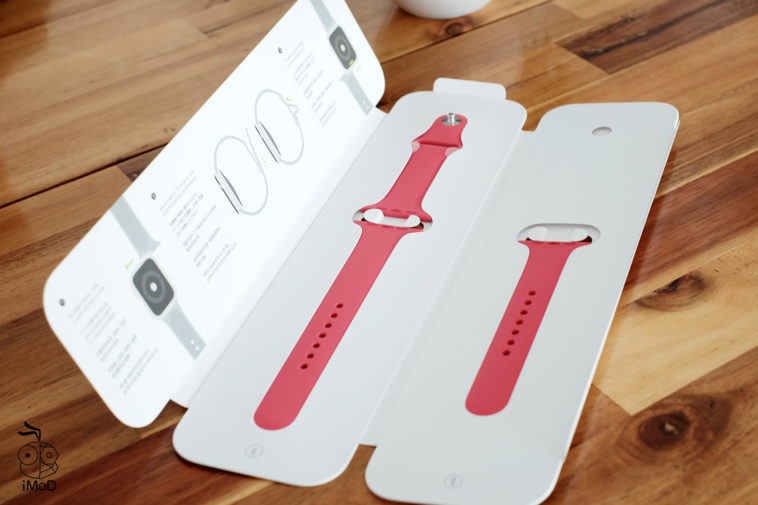 apple sport band hibiscus