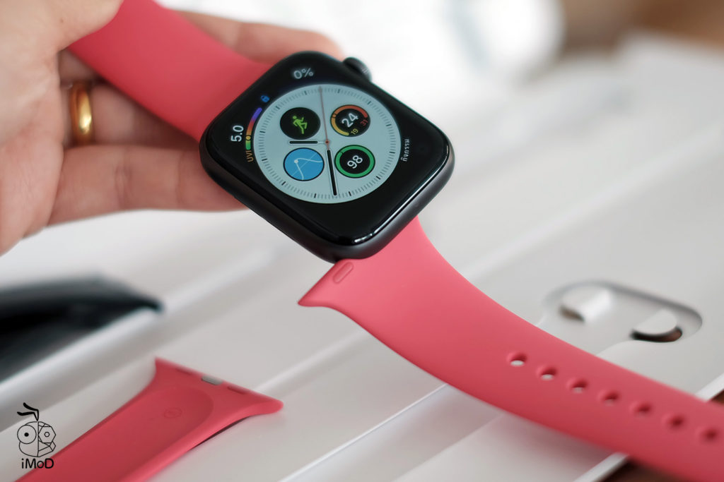 Apple Watch Sport Band Hibiscus Color Preview 8