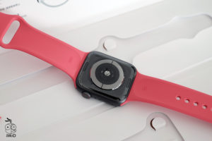 hibiscus apple watch sport band