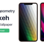 Iphone Wallpaper Colorful Geometry Bokeh