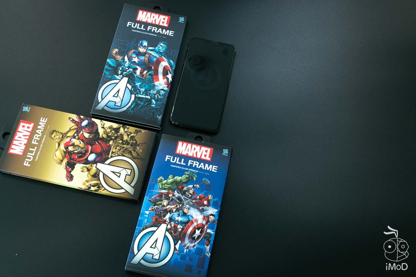 Focus Marvel Collection Full Frame Tempered Glass 7881