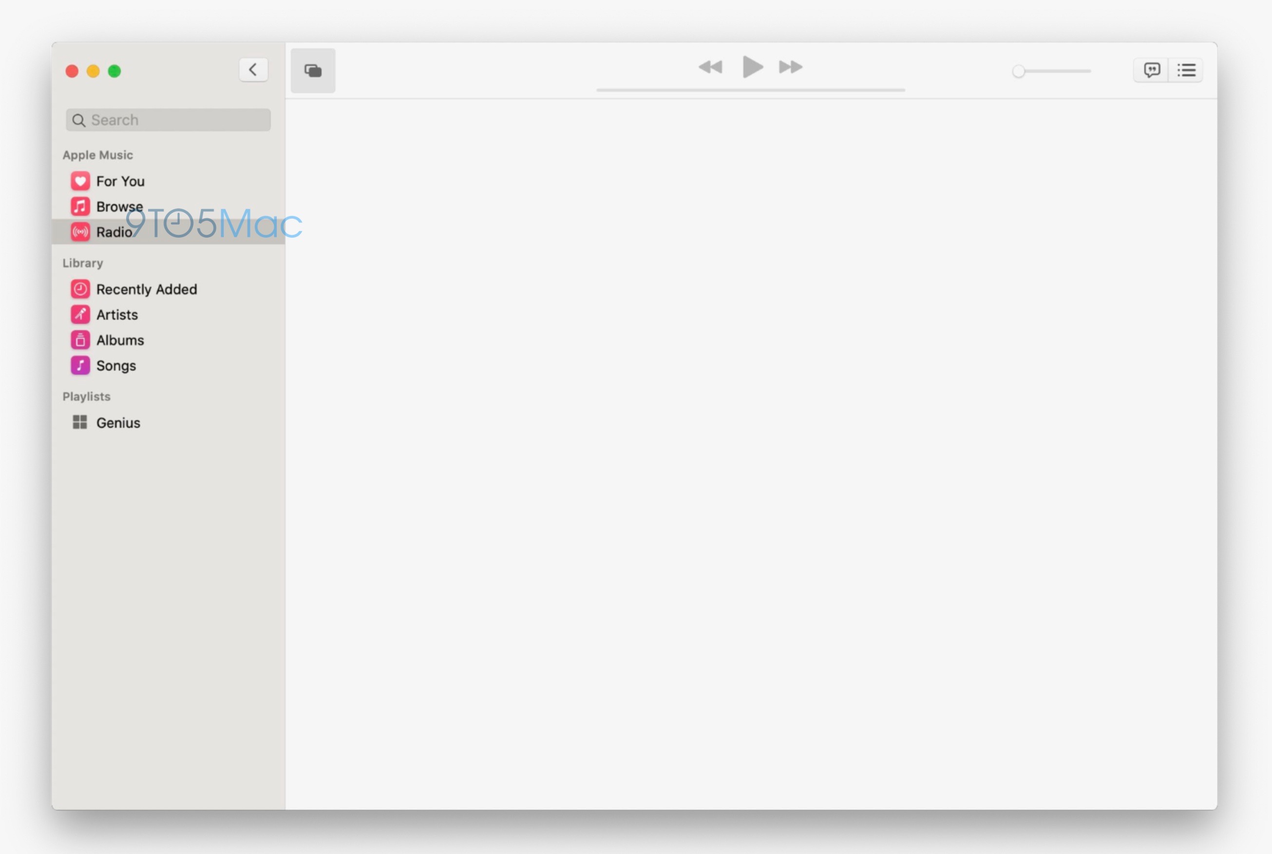 Music App Tv App Macos 10 15 Screenshot Leaks Img 1