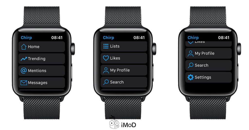 Twitter On Apple Watch By Chirp 3