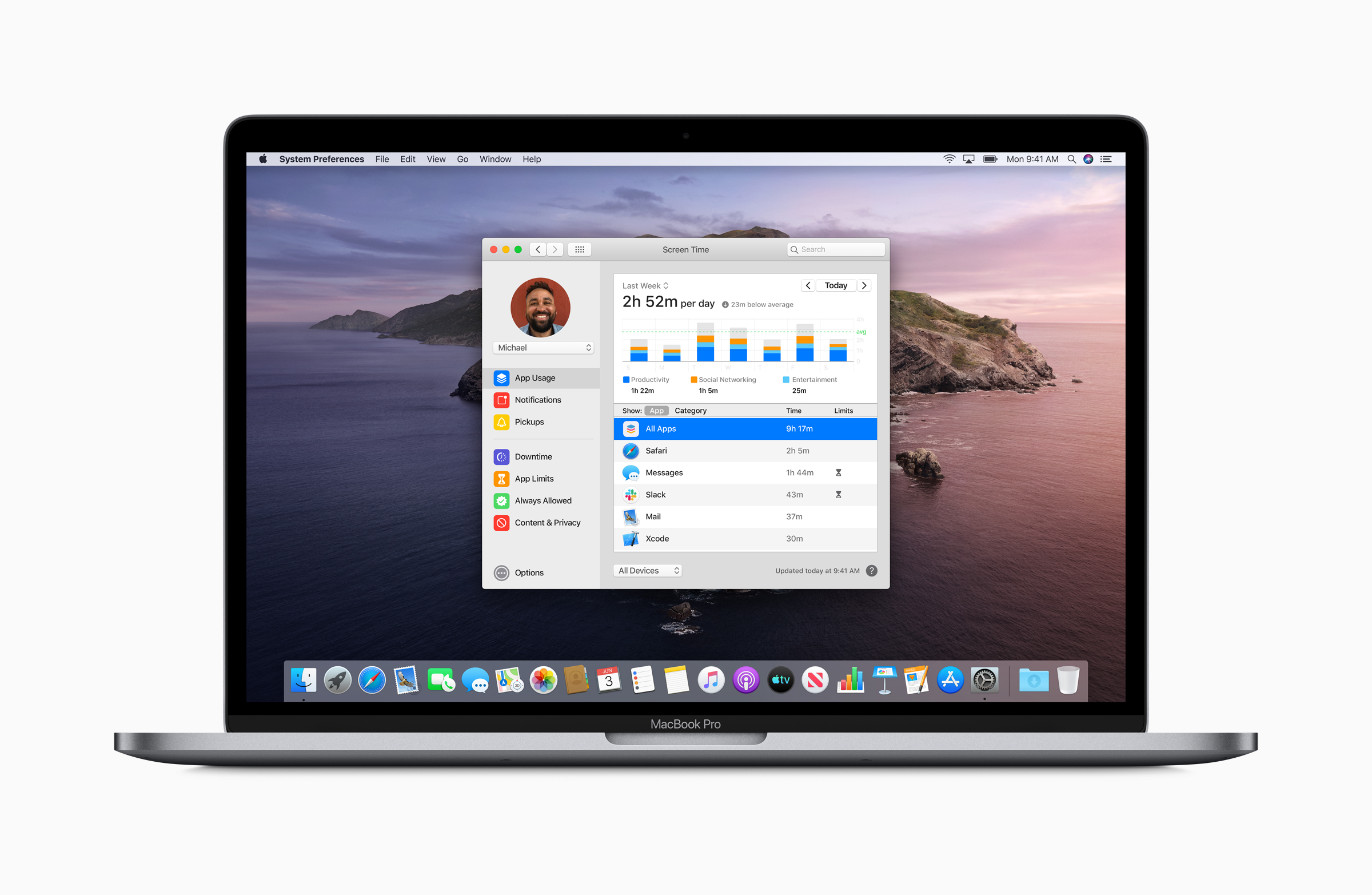 Apple Previews Macos Catalina Screen Time Screen 06032019