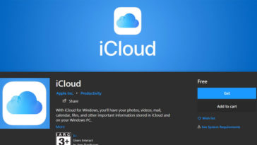Apple Released Icloud For Microsoft Store