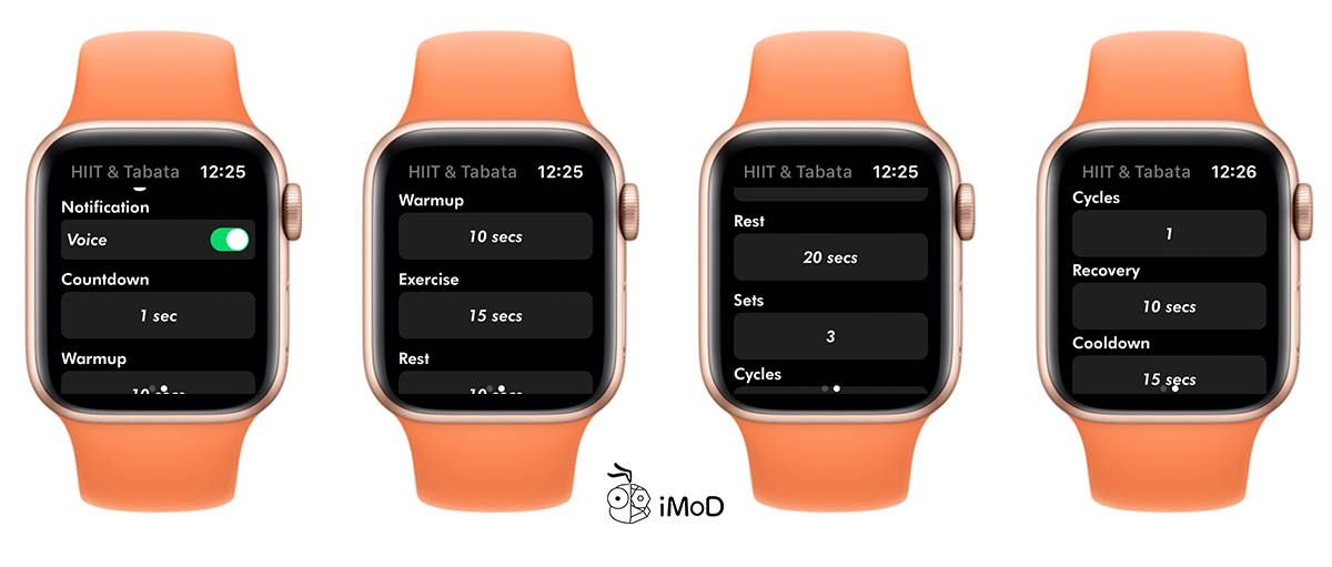 ออกกำลังกายแบบ HIIT หนักสลับเบา ไปพร้อมกับแอป HIIT & Tabata บน Apple Watch