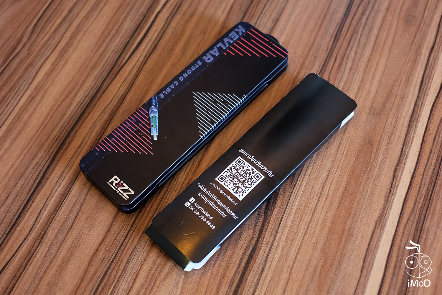 รีวิวสายชาร์จ RIZZ แกร่งสุด สายหุ้มเคฟล่า ป้องกันการหักงอ รองรับน้ำหนัก ...