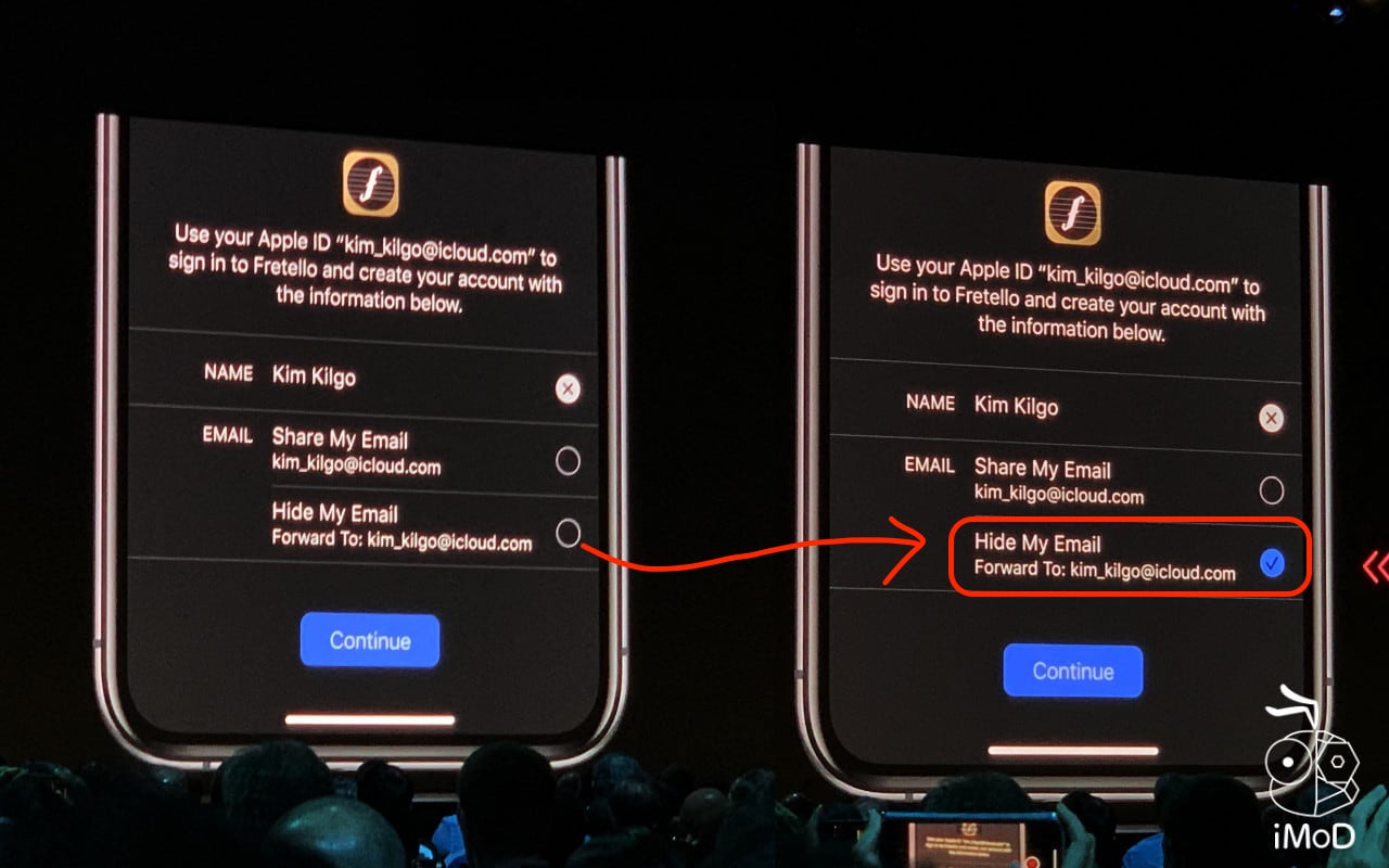 Sign In With Apple Hide Email