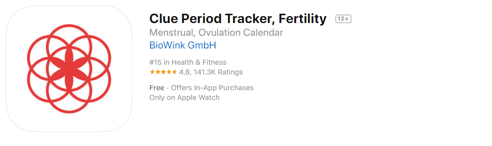 03 Clue Period Tracker, Fertility