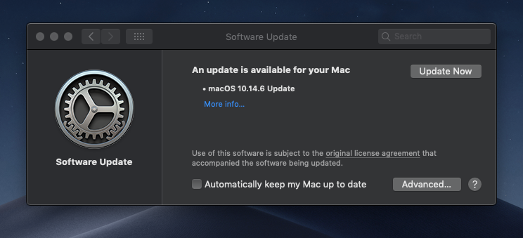 Apple Release Macos Mojave 10 14 6 1