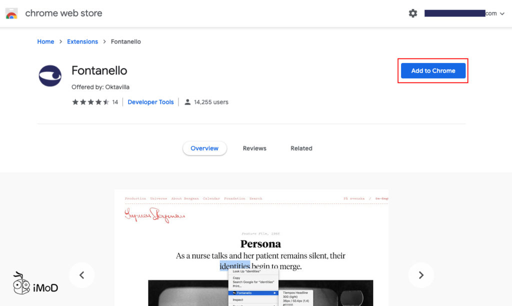 Check Font Element In Chrome Destop By Fontanello 1