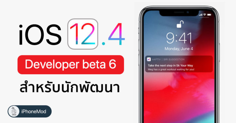 Ios 12 4 Developer Beta 6 Seed