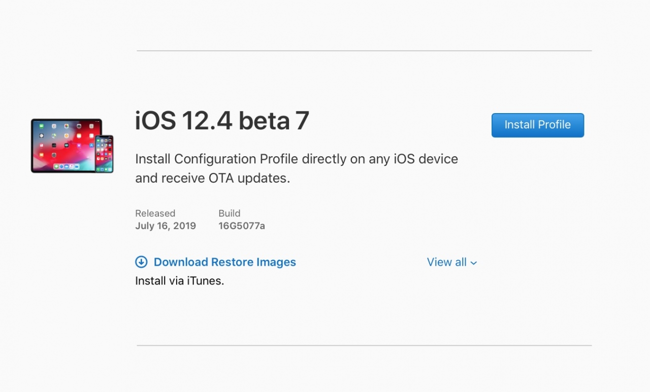 Ios 12 4 Developer Beta 7 Seed Img 1