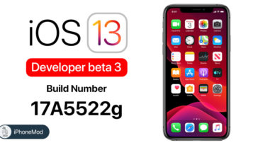 Ios 13 Developer Beta 3 New Build Number
