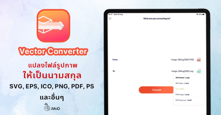 Cover Review Vector Converter