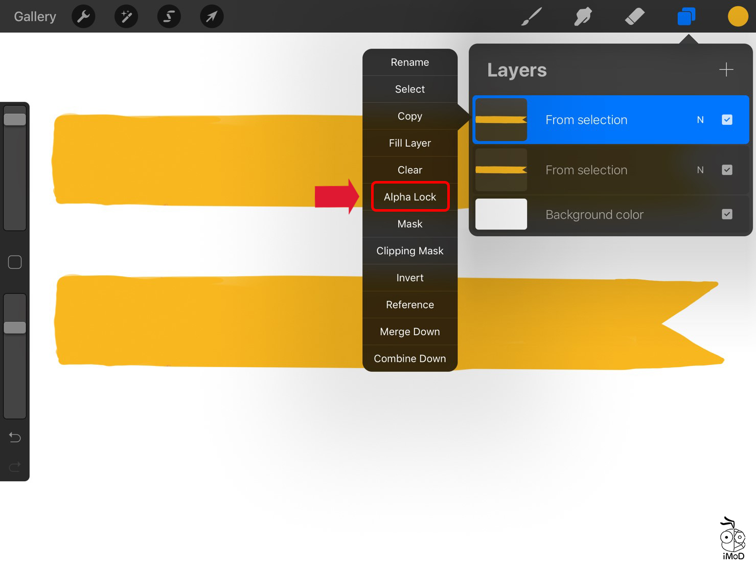 How To Masking Tape Procreate Use To Goodnotes 05