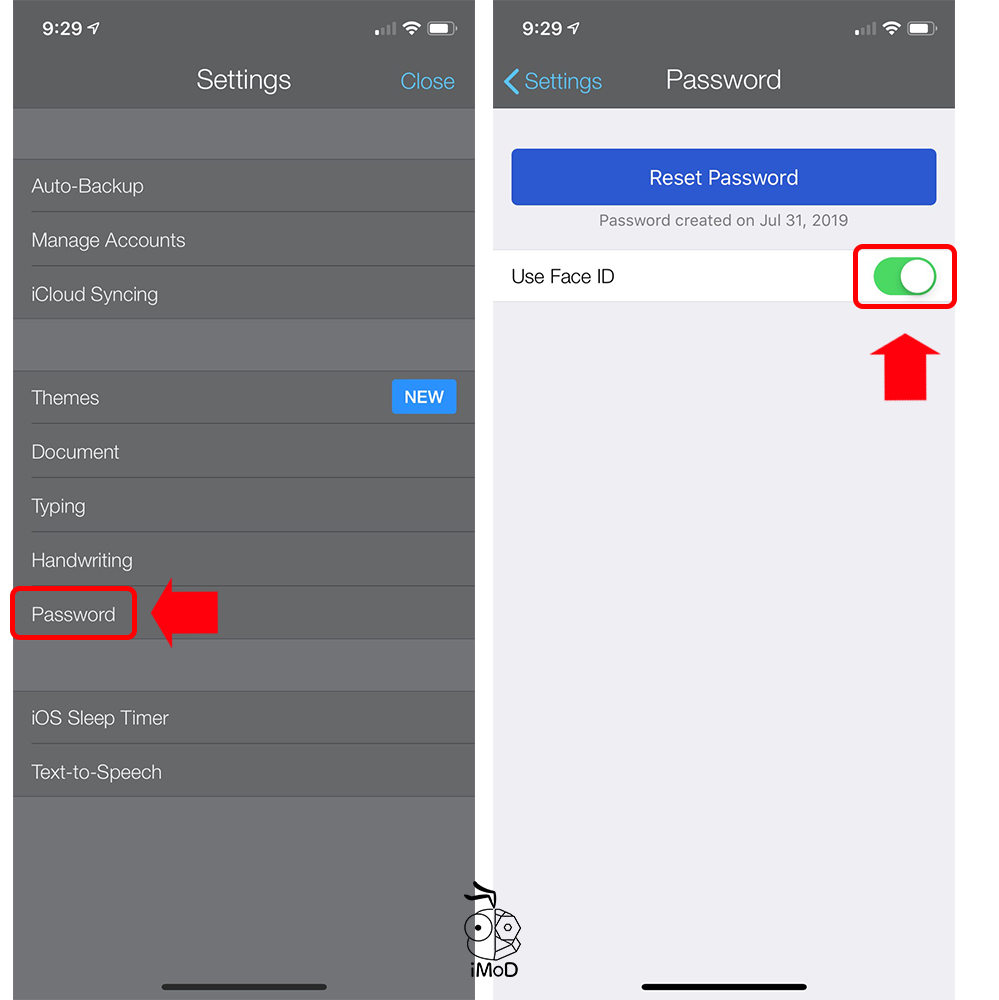 Reset Password Notability 03