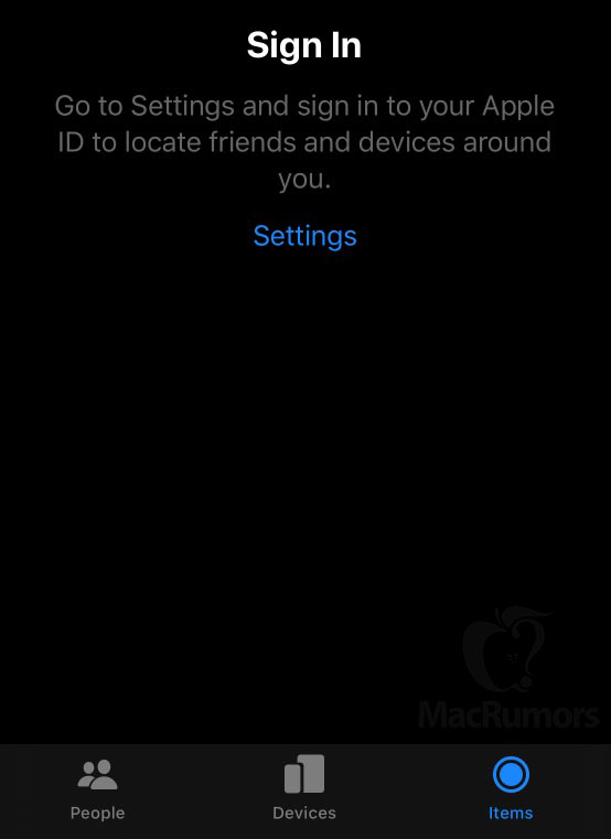 Find My Items