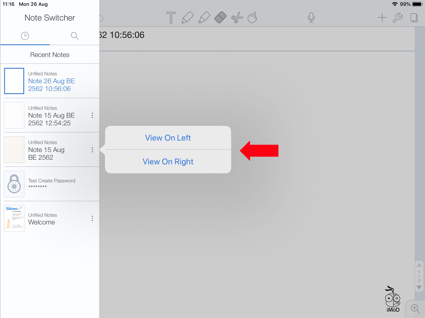 How To Open 2 Page Notability 03