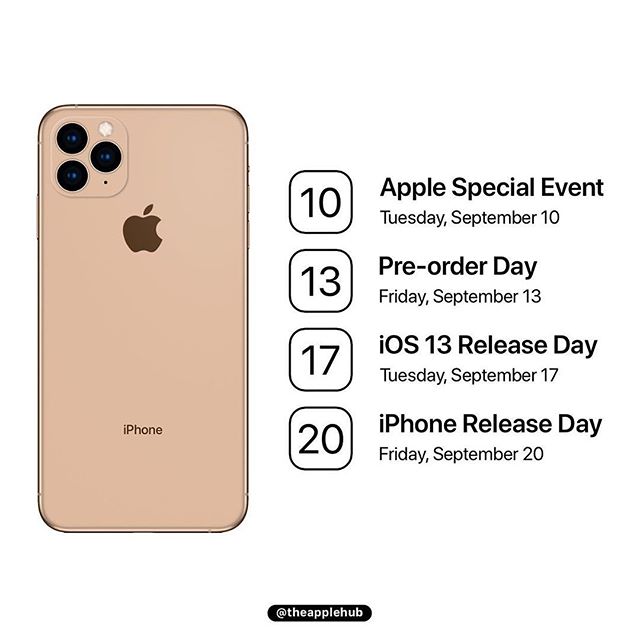 Iphone 11 Ios 13 Release Date Expectation Img 1