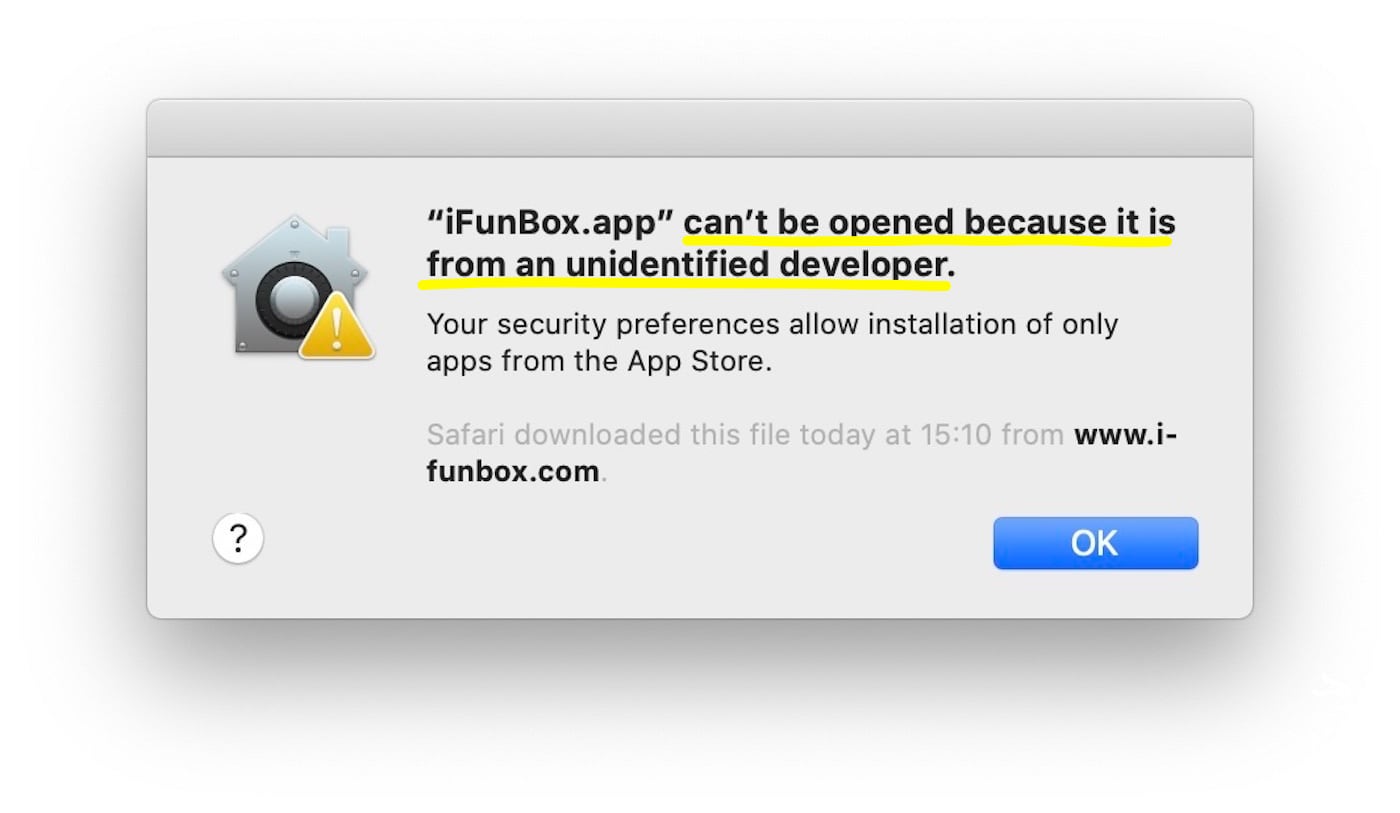Macos Fix Unidentified Developer 5