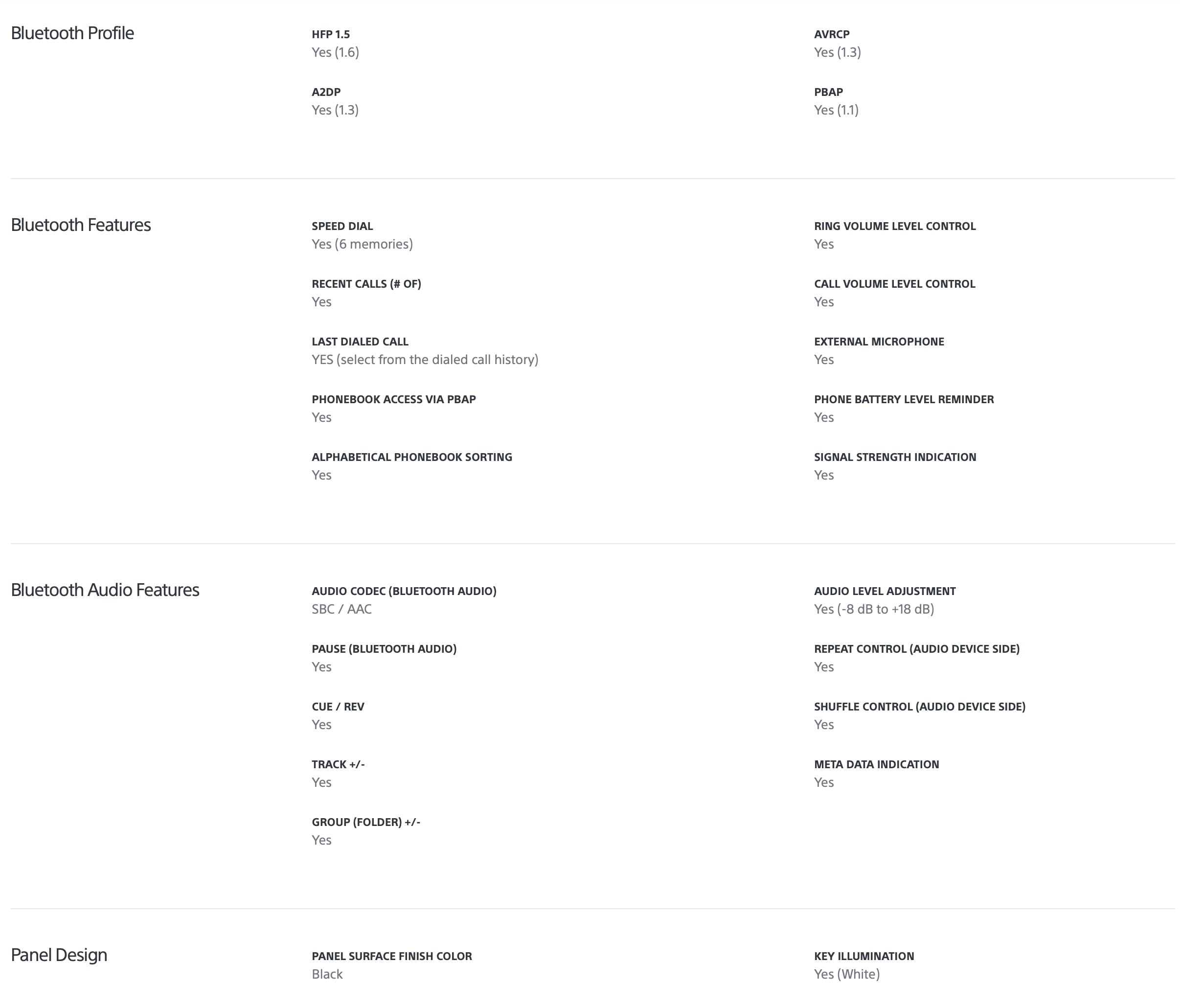 Sony Xav Ax8000 Spec 3