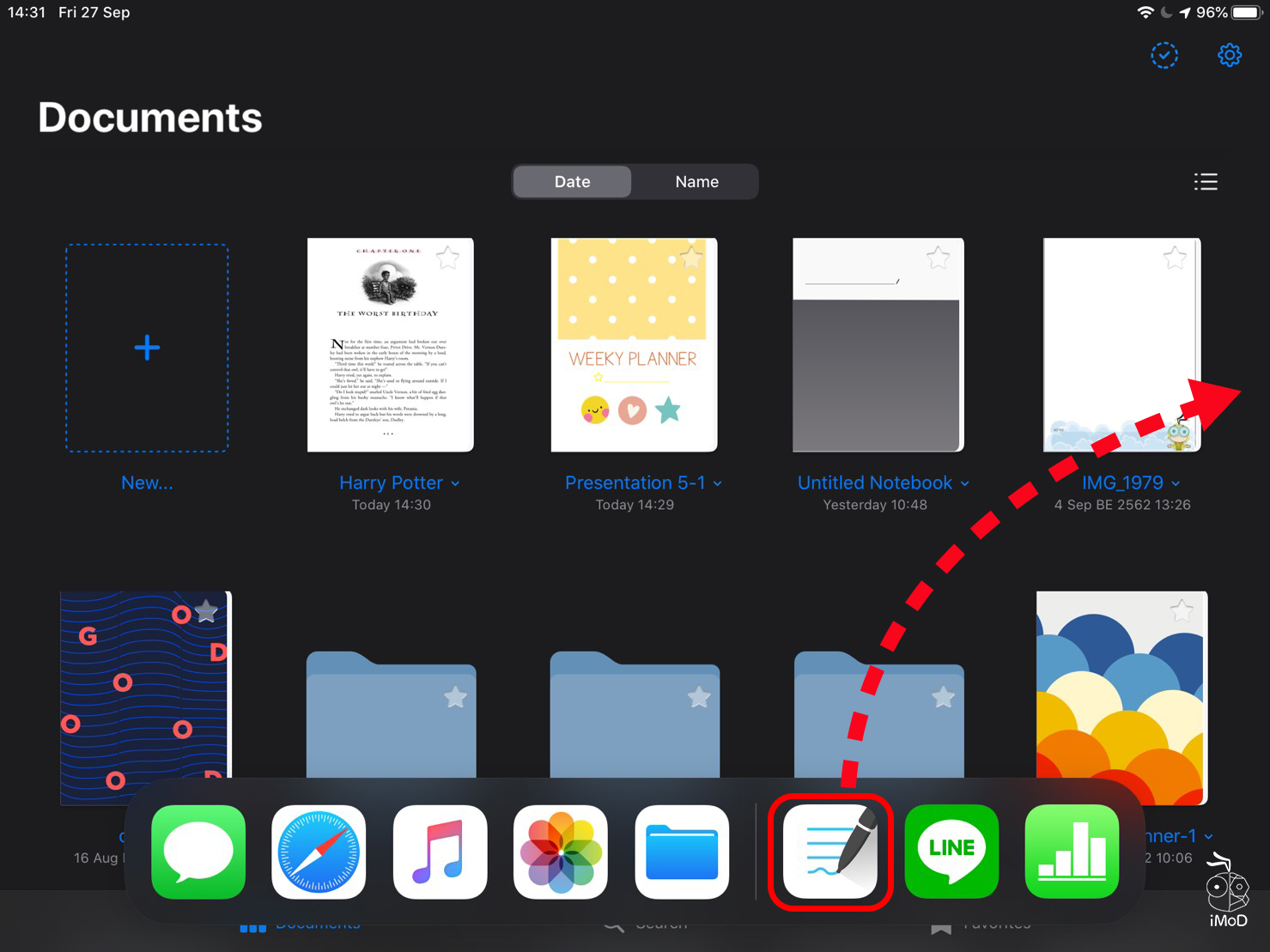 01 Split View Goodnotes 5