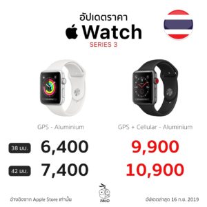 apple watch series 4 ราคาล่าสุด battery